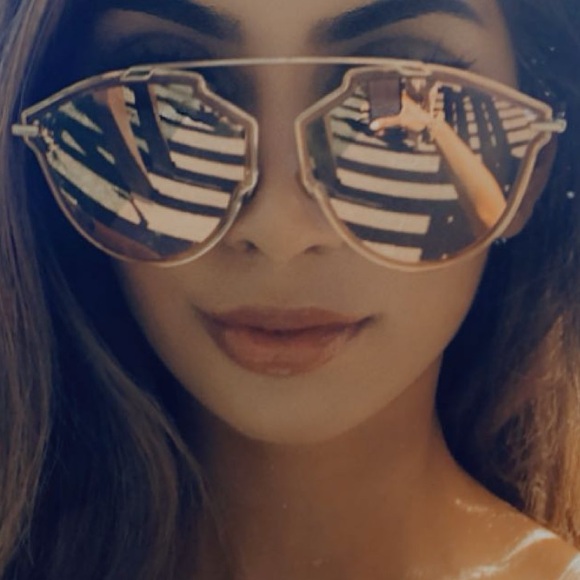 Dior So Real Pink Reflective Sunglasses - Picture 6 of 6